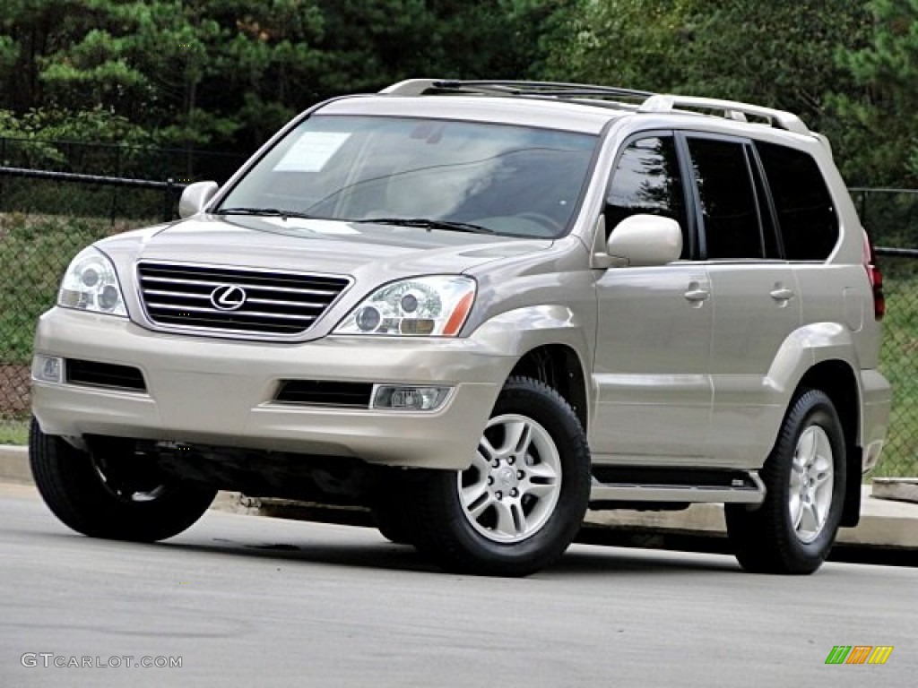 2004 GX 470 - Dorado Gold Pearl / Ivory photo #43