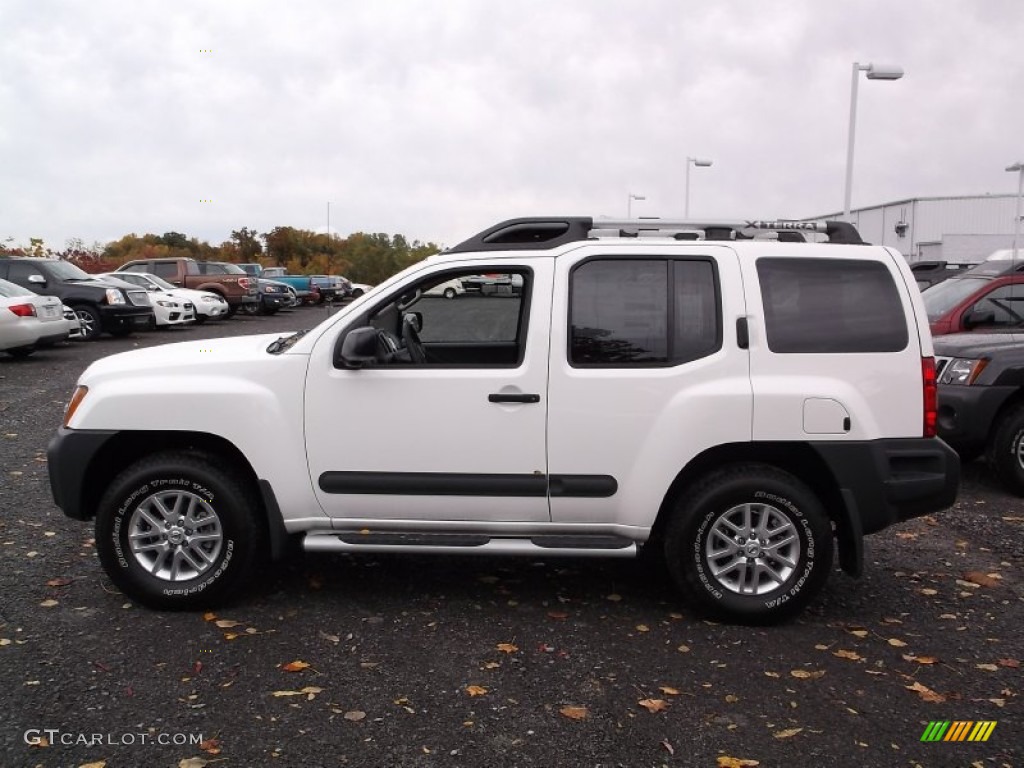 Glacier White 2015 Nissan Xterra S 4x4 Exterior Photo #98240249
