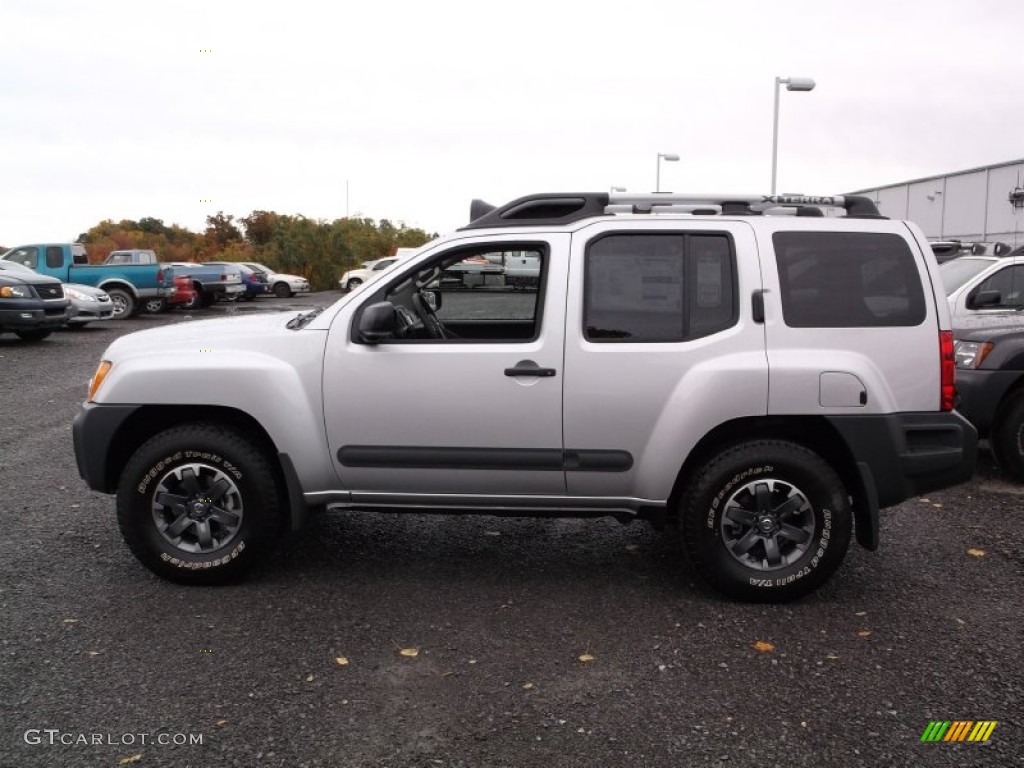 Brilliant Silver 2015 Nissan Xterra PRO-4X 4x4 Exterior Photo #98240636
