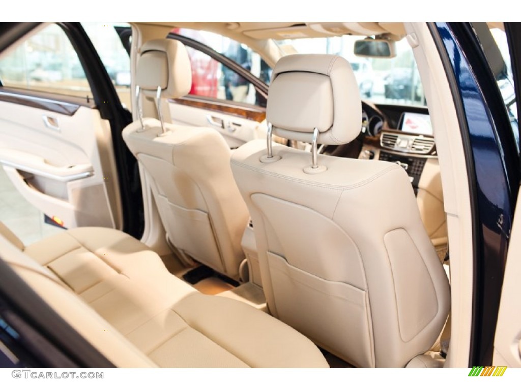 2014 E 350 4Matic Sedan - Lunar Blue Metallic / Silk Beige/Espresso Brown photo #35