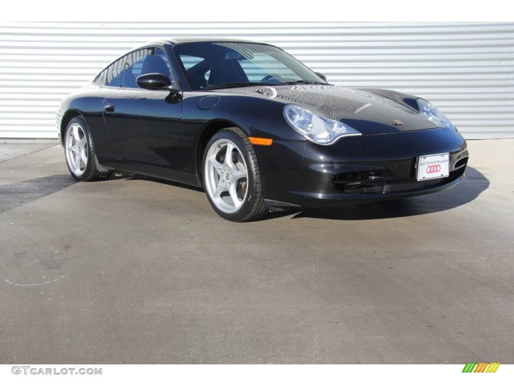 2003 911 Carrera Coupe - Black / Black photo #1