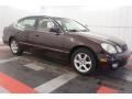 Black Cherry Pearl 2001 Lexus GS 300 Exterior