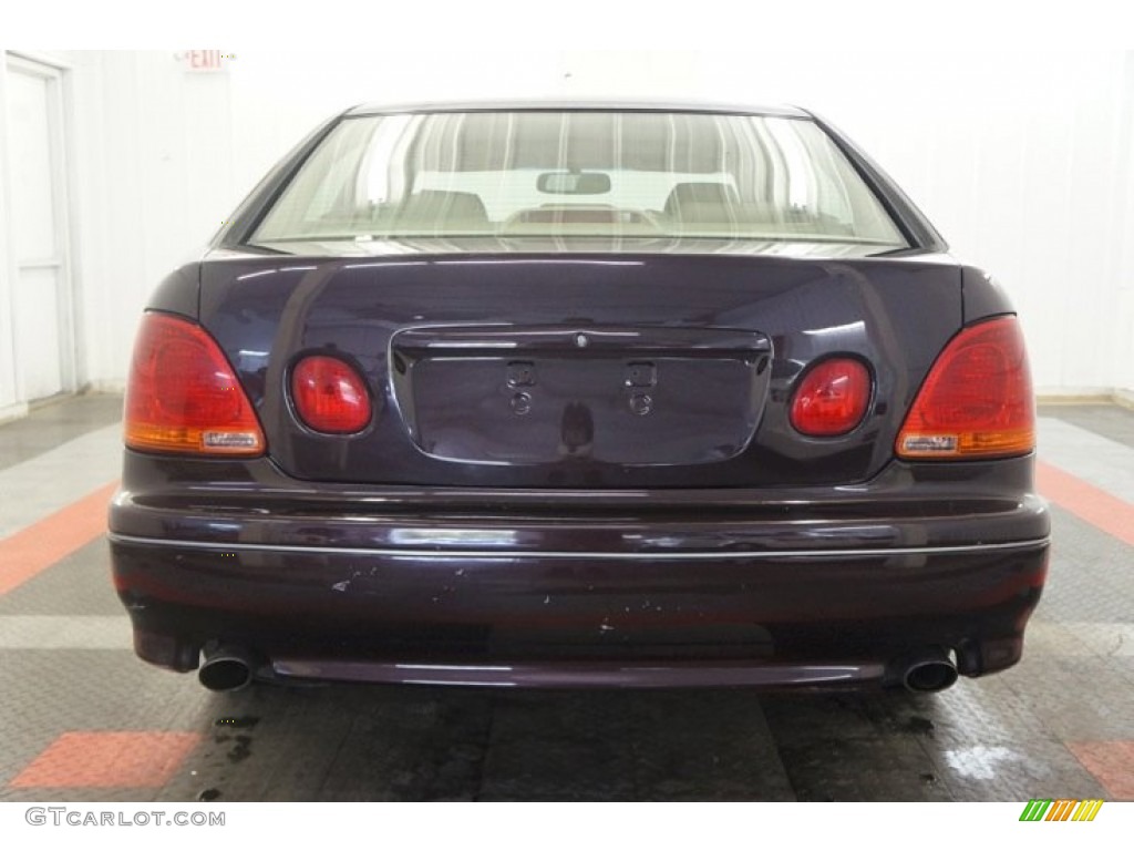 2001 GS 300 - Black Cherry Pearl / Ivory photo #9