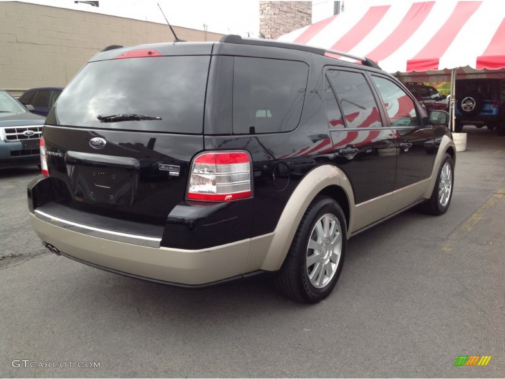 2008 Taurus X Eddie Bauer AWD - Black / Camel photo #5