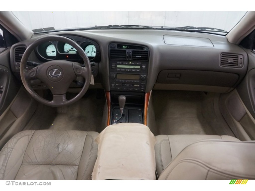 2001 GS 300 - Black Cherry Pearl / Ivory photo #22