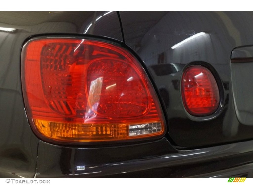 2001 GS 300 - Black Cherry Pearl / Ivory photo #56