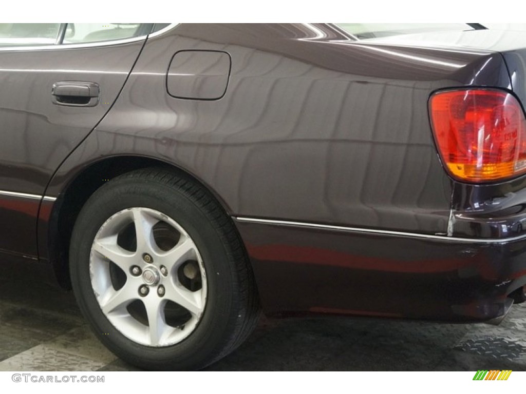 2001 GS 300 - Black Cherry Pearl / Ivory photo #59