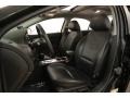 2010 Pontiac G6 Ebony Interior Front Seat Photo