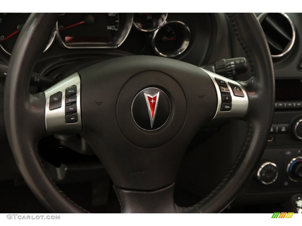 2010 Pontiac G6 GT Sedan Steering Wheel Photos