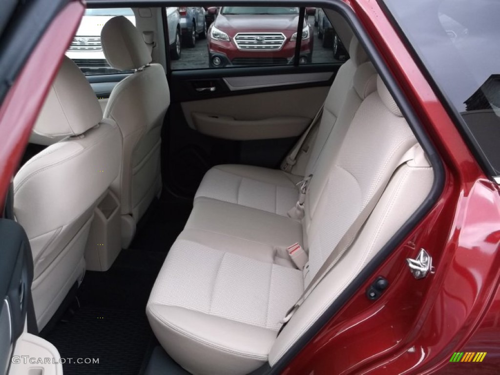 Warm Ivory Interior 2015 Subaru Outback 2.5i Premium Photo #98244530