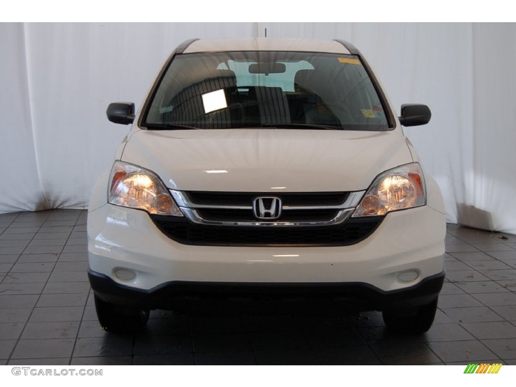 2011 CR-V LX - Taffeta White / Gray photo #3