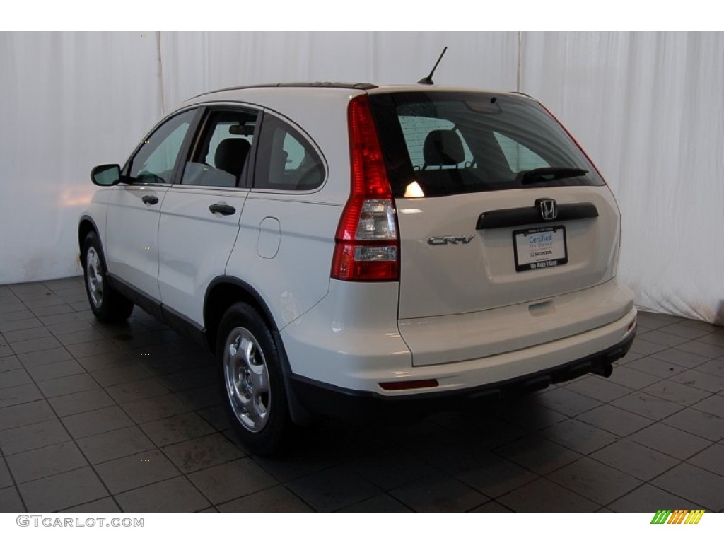 2011 CR-V LX - Taffeta White / Gray photo #8