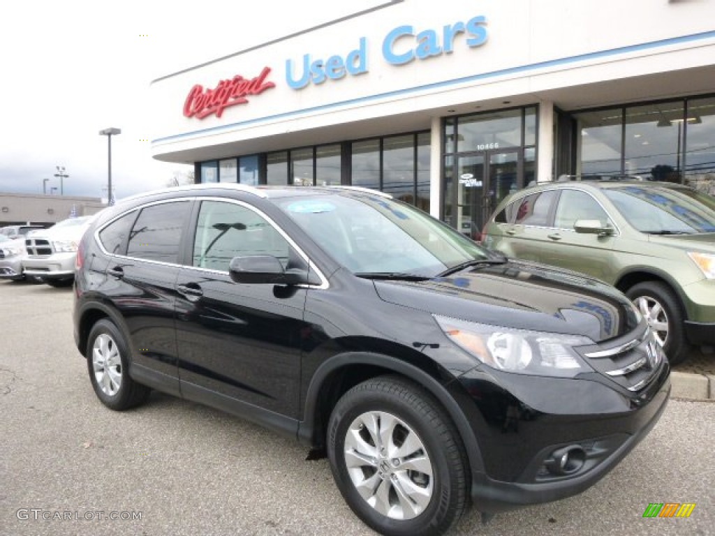 Crystal Black Pearl Honda CR-V