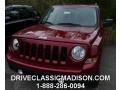 Deep Cherry Red Crystal Pearl 2015 Jeep Patriot High Altitude 4x4