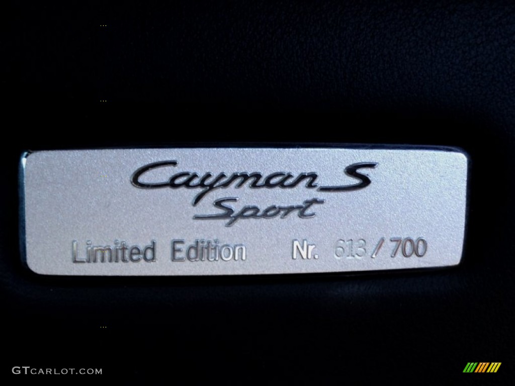 2008 Porsche Cayman S Sport Marks and Logos Photo #98249087