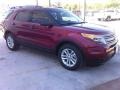 2015 Ruby Red Ford Explorer FWD  photo #2