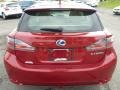 2012 Matador Red Mica Lexus CT 200h Hybrid Premium  photo #4
