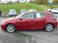 2012 Matador Red Mica Lexus CT 200h Hybrid Premium  photo #6