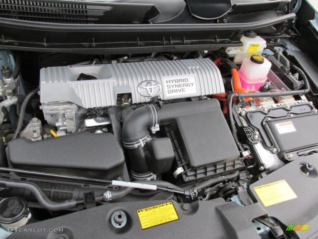 2013 Toyota Prius v Three Hybrid 1.8 Liter DOHC 16-Valve VVT-i 4 Cylinder Gasoline/Electric Hybrid Engine Photo #98250782