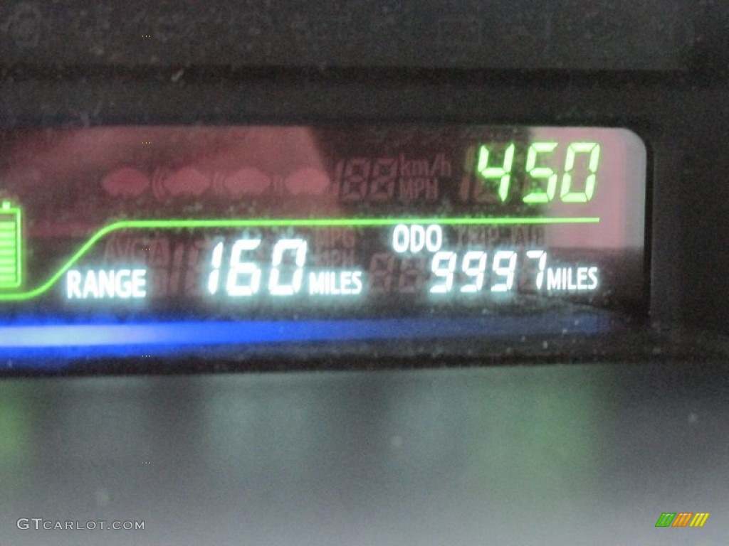 2013 Prius v Three Hybrid - Sea Glass Pearl / Dark Gray photo #20