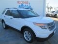 2015 Oxford White Ford Explorer FWD  photo #1