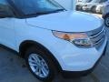 2015 Oxford White Ford Explorer FWD  photo #2