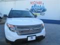 2015 Oxford White Ford Explorer FWD  photo #3