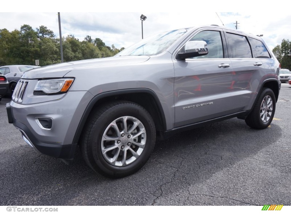 2014 Grand Cherokee Limited - Billet Silver Metallic / New Zealand Black/Light Frost photo #3