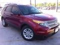 2015 Ruby Red Ford Explorer FWD  photo #6