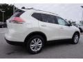 2015 Pearl White Nissan Rogue SV  photo #4