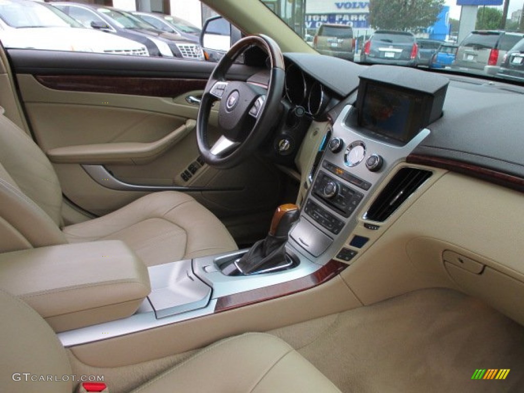 2008 CTS 4 AWD Sedan - Sunset Blue / Cashmere/Cocoa photo #18