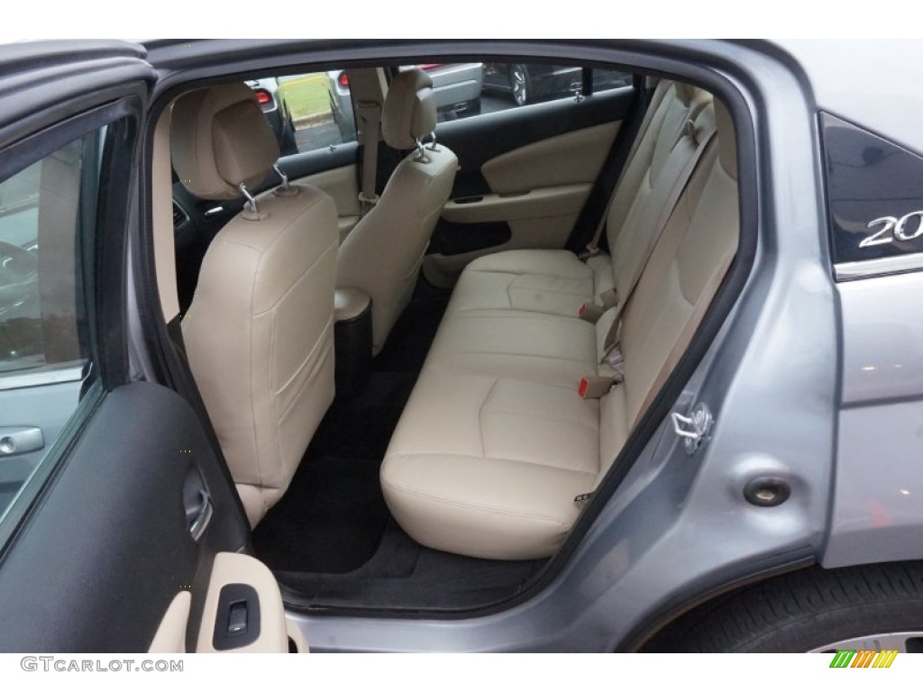 2013 Chrysler 200 LX Sedan Rear Seat Photos