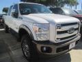 White Platinum 2015 Ford F350 Super Duty King Ranch Crew Cab 4x4
