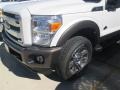 2015 White Platinum Ford F350 Super Duty King Ranch Crew Cab 4x4  photo #5