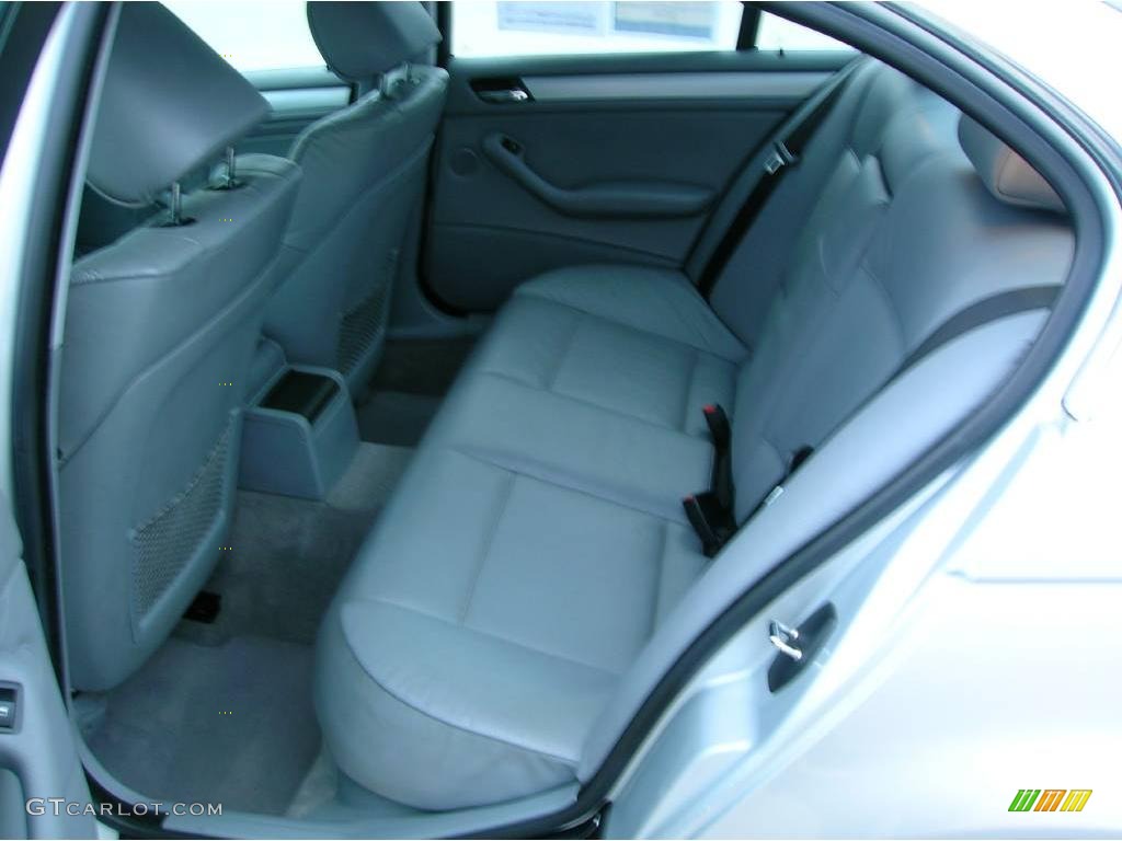 2001 3 Series 330i Sedan - Titanium Silver Metallic / Grey photo #15