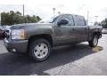 Steel Green Metallic - Silverado 1500 LT Crew Cab 4x4 Photo No. 3