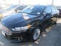 2015 Tuxedo Black Metallic Ford Fusion Hybrid SE  photo #3