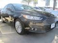 2015 Tuxedo Black Metallic Ford Fusion Hybrid SE  photo #12