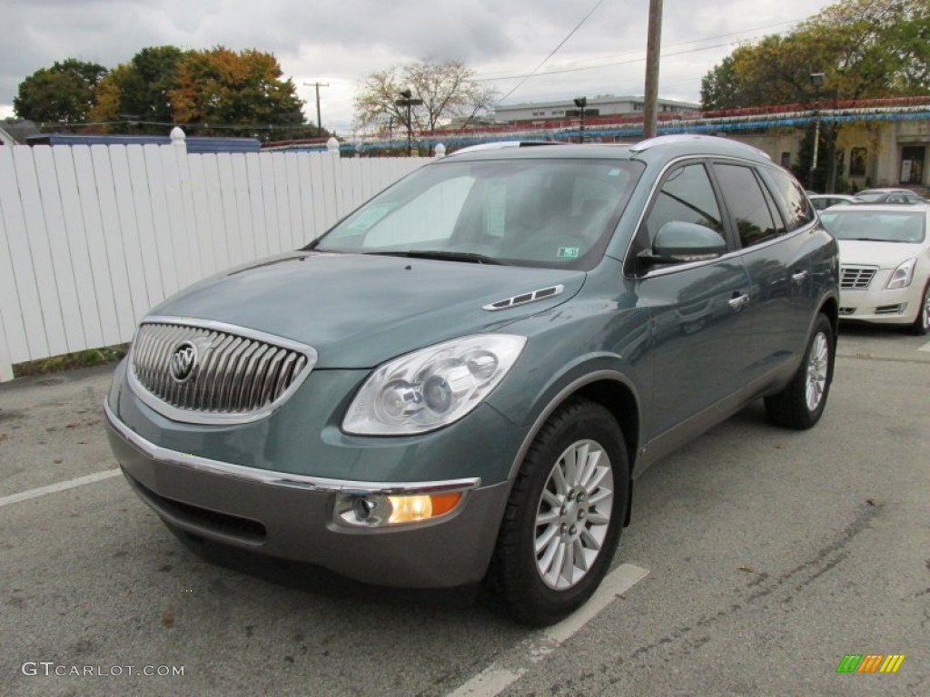 Silver Green Metallic 2010 Buick Enclave CXL AWD Exterior Photo #98255144