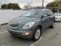 Silver Green Metallic 2010 Buick Enclave CXL AWD Exterior