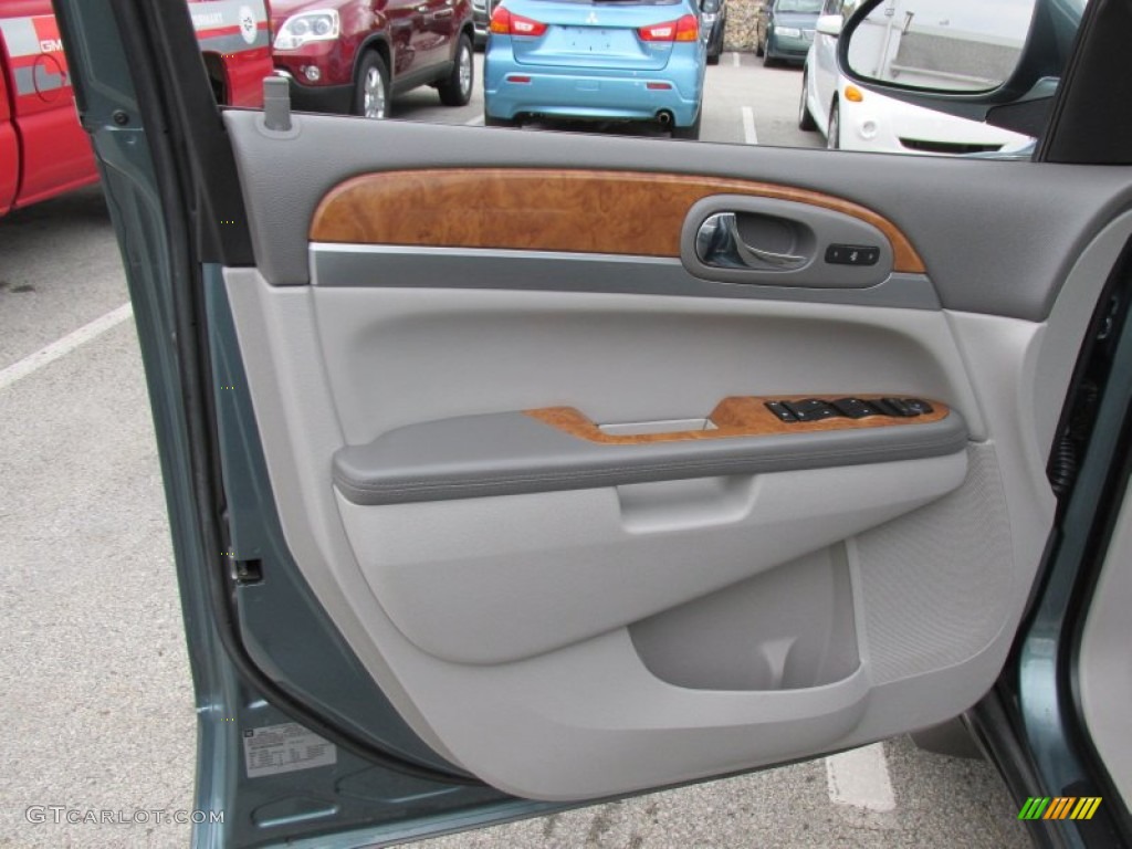 2010 Buick Enclave CXL AWD Titanium/Dark Titanium Door Panel Photo #98255189