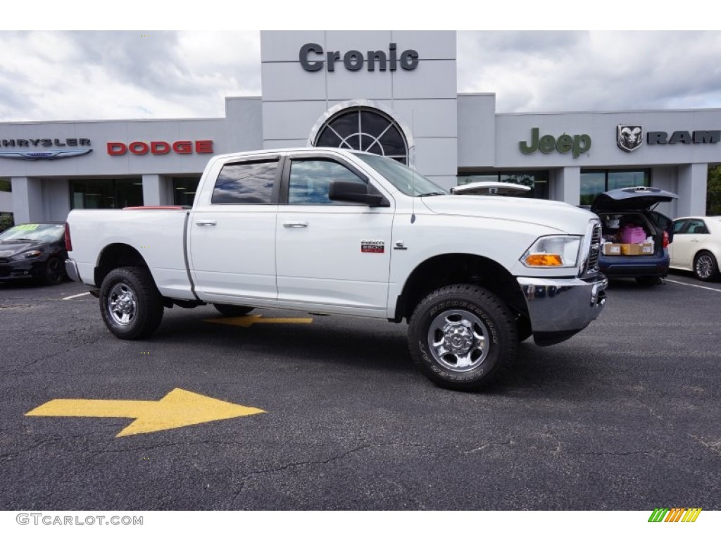 2012 Ram 2500 HD SLT Crew Cab 4x4 - Bright White / Dark Slate/Medium Graystone photo #1