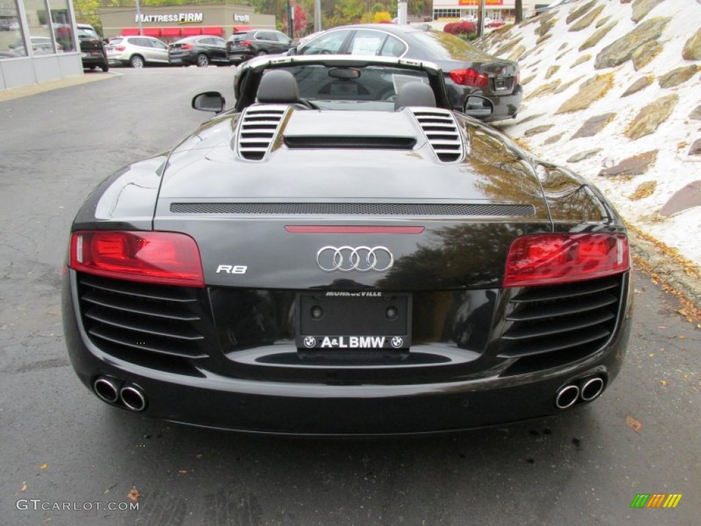 2012 R8 4.2 FSI quattro - Phantom Black Pearl Effect / Black photo #5