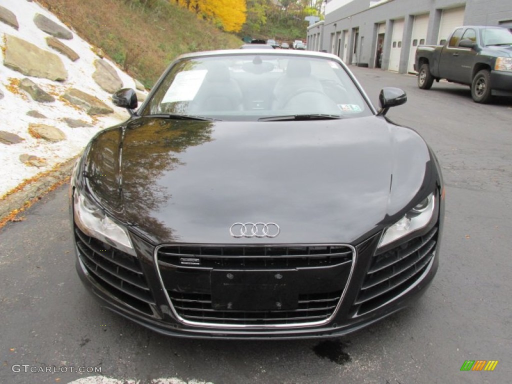 Phantom Black Pearl Effect 2012 Audi R8 4.2 FSI quattro Exterior Photo #98256041