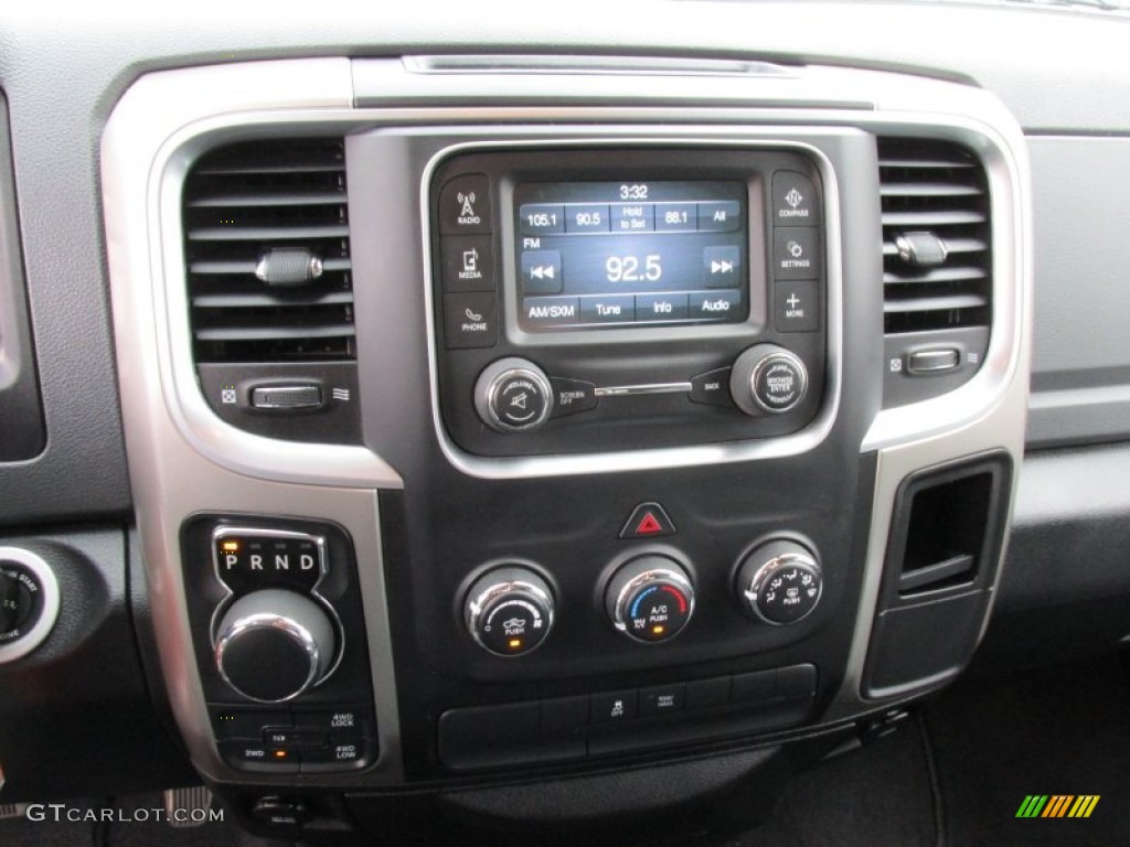 2014 1500 SLT Quad Cab 4x4 - Flame Red / Black/Diesel Gray photo #16