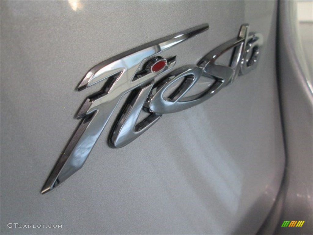 2015 Fiesta S Sedan - Ingot Silver Metallic / Charcoal Black photo #6