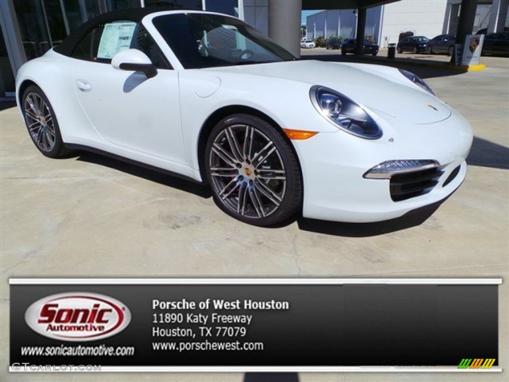 Carrara White Metallic Porsche 911