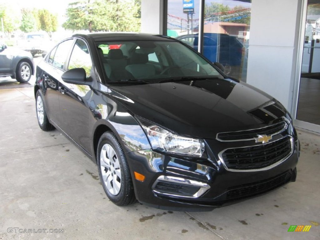 2015 Cruze LS - Black Granite Metallic / Jet Black/Medium Titanium photo #1