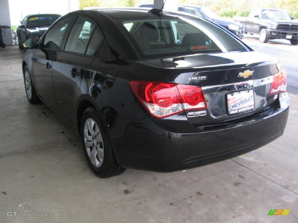 2015 Cruze LS - Black Granite Metallic / Jet Black/Medium Titanium photo #3