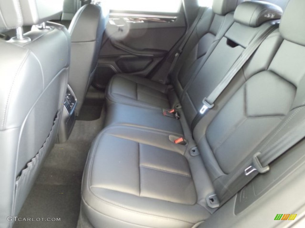Black Interior 2015 Porsche Macan S Photo #98261747
